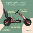 thumbnail image 4 of hauck Cyclone Pedal Go Kart with Adjustable Bucket Seat for Kids Ages 4 to 8, 4 of 10