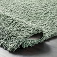 nuLOOM Kara Solid Shag Green 3' x 5' Casual Area Rug