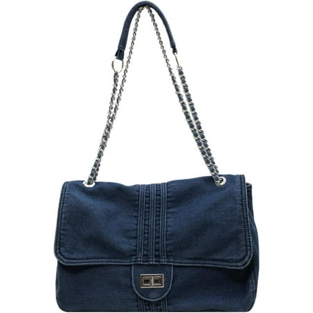 ShengRui Denim Crossbody Bag  Jean Purses for Women Denim Clutch Purses and Handbags