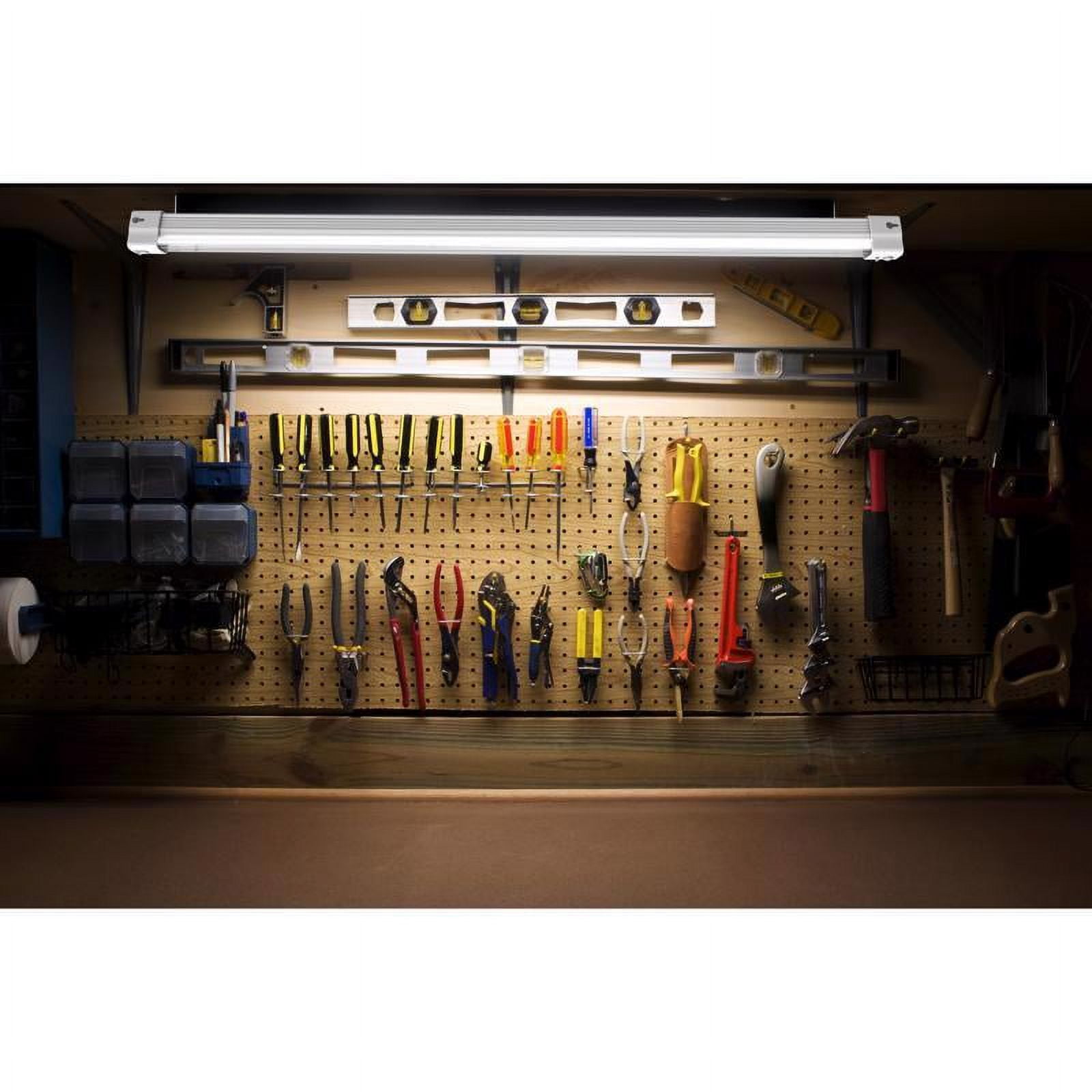 Feit Electric 3010267 24 in. 1-Light Each 50W LED Shop Light, White