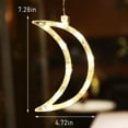 thumbnail image 2 of Topumt LED Christmas Lights Indoor Window Decorations with Suction Cup for Holiday Party Battery Powered Warm White Lamp Series for Christmas Tree Decorations, 2 of 5