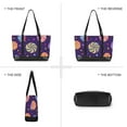 thumbnail image 6 of FORMRS Canvas Laptop Tote Bag for Women with 15.6" Computer Compartments Shoulder Handbag, Candy Cosmic Swirls, 6 of 7