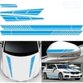 thumbnail image 1 of BR Pegatinas de vinilo azules personalizadas BRI juego de 6 piezas para automóvil, 1 of 5