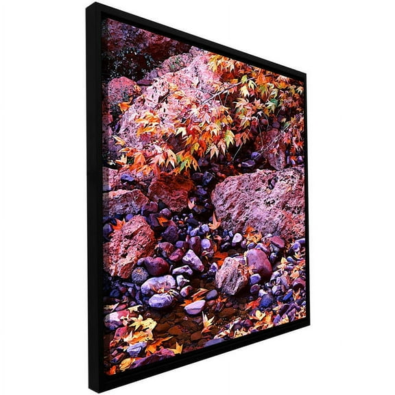 ArtWall Dean Uhlinger "Pine Creek" Floater Framed Gallery-Wrapped Canvas