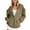 Army Green, variant on Womens Coats Outerwear Winter Women's Casual Color Zip Hood Long Sleeve Pocket Jacket Blouse