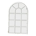 thumbnail image 3 of Espejo de Pared con Ventana Arqueada, Espejo Decorativo de Pared, Madera Rústica, Acrílico, Decoración de Pared Sencilla, Espejo de Arco de Ventana Pa Blanco, 3 of 9