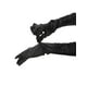 thumbnail image 4 of Guantes de ópera largos de satén brillante para mujer INSPIRE CHIC, con pliegues, de dedo completo, talla única, color negro, 4 of 6