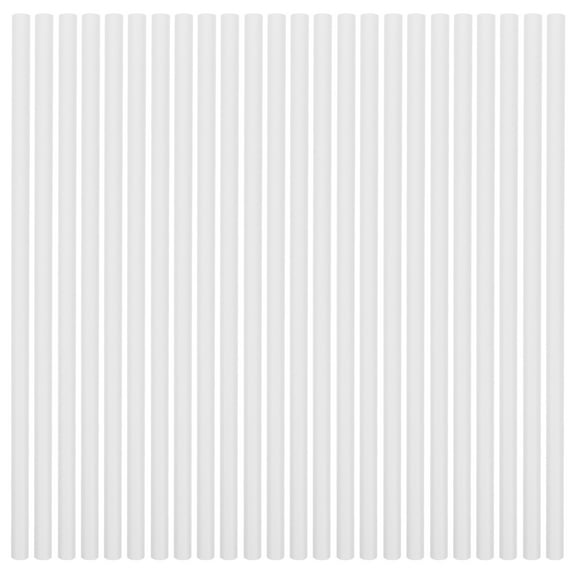 UPOUART 50pcs Cotton Candy Accessories with Sticks White Paper for Festive Occasions