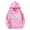 Pink, variant on Eltusu Boys Pullover Hoodies, Casual Graphic Long Sleeve Loose Fit Sweatshirts with Pockets Blue Size 4-14 T