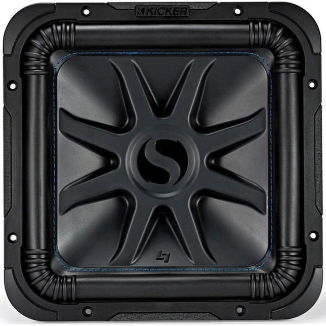 Subwoofer Cuadrado Kicker Solobaric 44L7S124 12 L7S12 4 Ohms Kicker L7S Solobaric