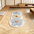 thumbnail image 6 of DefiDgd 16x47inch Cute Floral Shape Carpets,Country Style Elegant Rug,Non Slip Soft Carpets for Living Room Bedroom Bathroom Home,Gift for Flower Lovers(BB-S), 6 of 6