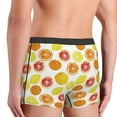 thumbnail image 3 of Uemuo Lemon Orange Pattern Men's Boxer Briefs,Trunk Anti-Chafing,Comfortable, Durable, and Stylish Underwear-Small, 3 of 9