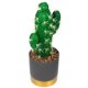 thumbnail image 4 of Adorno de cactus artificial en maceta, simulación realista, planta suculenta en maceta para decoración de mesa., 4 of 6