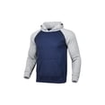 thumbnail image 3 of FOCUSNORM Men?s Casual Contrast Color Long Sleeve Hooded Top and Trousers, 3 of 9