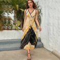 thumbnail image 5 of Vestido De Noche De Lujo Sin Mangas Para Mujer, Marble Vestido De Fiesta, 5 of 5