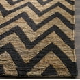 thumbnail image 3 of SAFAVIEH Organica Glanville Chevron Area Rug, Black/Natural, 8' x 10', 3 of 8