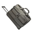 thumbnail image 4 of Bolso de lona ondulante transporta en el equipaje El agua resistente a la maleta de los viajes de viaje de servicio pesado Bolsa de semana M gris M, 4 of 8