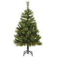 thumbnail image 5 of vidaXL Artificial Hinged Christmas Tree 150 LEDs & Ball Set 59.1", 5 of 12
