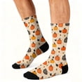 thumbnail image 6 of Halloween Socks for Men and Women Halloween Novelty Socks Halloween Crew Bulk Socks Colorful Pumpkin Bat Spider Socks for Adults Halloween Holiday Gifts, 6 of 6