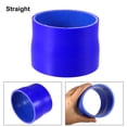 thumbnail image 4 of Unique Bargains 95-102mm 3.7"-4" ID Straight Silicone Reducer Hose Silicone Hose Coupler Intercooler Tube Blue for Car, 4 of 6