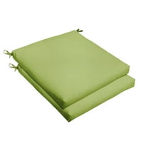Apple Green Indoor/Outdoor Cushion Set, Bristol