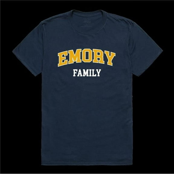 W Republic 571-299-NVY-02 Emory University Eagles Family T-Shirt, Navy - Medium