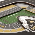 thumbnail image 2 of YouTheFan NCAA Purdue Boilermakers Stadium Series 3D Wall Art, 2 of 3