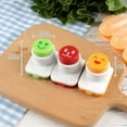 thumbnail image 3 of DIY Sushi Tool, 3Pcs Smile Face Laver Seaweed Nori Punch Embossing Device Rice Ball Onigiri Mould, 3 of 10
