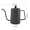 Black, variant on Nieyigj 600ml / 20.3 oz Stainless Steel Gooseneck Coffee Kettle with Precision Thermometer, Professional Pour Over Tea Pot (Black)