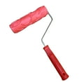 thumbnail image 2 of simhoa 178mm Texture Rubber Paint Roller Brush Accessory for Ceiling Wall Painting Style A, 2 of 8