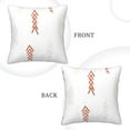 thumbnail image 3 of Square Throw Pillow Covers with Core, Abstract Pine Leaf Graffiti Pillows for Sofa Beds, 18"x18", 3 of 9