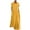 Yellow, variant on Rutainlusire Womens Dresses Women Plus Size Loose Short Sleeve Holiday Pockets Polka Dot Print Maxi Dresses
