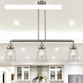 thumbnail image 7 of Innovations Lighting 213-S Canton Canton 3 Light 39" Wide Linear Chandelier - Copper, 7 of 7