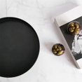 thumbnail image 5 of Abs Fruit Perfume Cosmetics Tray Black White Round Decorative Tray Organizer Home Decoration Board Simple Storage Boardc, 5 of 5