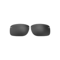 Walleva Black Polarized Replacement Lenses for Maui Jim Hema Sunglasses