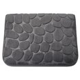 thumbnail image 2 of Memory Foam Bathroom Mat Pebble Carpets Super Soft Toilet Washable 40*60cm Absorbent Bathmats Bathroom Brand New, 2 of 11