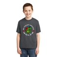 thumbnail image 2 of Wild Bobby My Teacher Survived 100 Days of Me Funny Dinosaur Cool Dino, 100 Days of School 2024 2025 Design for Kids Youth Boys Girls School Unisex Boys Girls Graphic Youth T-Shirt, 2 of 6