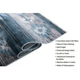 thumbnail image 4 of HR- Livingroom Rug 5x7 Modern Faded Floorcover Area Rugs Navy Blue Gray Silver Color, 4 of 11