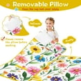 thumbnail image 3 of Pioneer Flower Floral Print Pattern Toddler Nap Mats for Kids Preschool,Sleeping Mat Bag or Kids,Toddler Sleeping Bag,Toddler Nap Mat or Daycare, 3 of 6