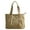 Army brown, variant on HuaAngel Women Solid Canvas Pleated Simple Vintage Daily Tote Bag F1151