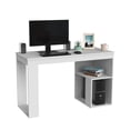 thumbnail image 2 of Escritorio Oficina/Hogar Excelsior con 2 Entrepaños Astana Blanco Madera aglomerada MDP, 2 of 5