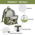 thumbnail image 4 of Rottweiler with Floral Backpack Backpack for School,Cute School Bag,Schoolbag with Adjustable Shoulder Straps & Padded Back,13.8"x11.4"x6", 4 of 6