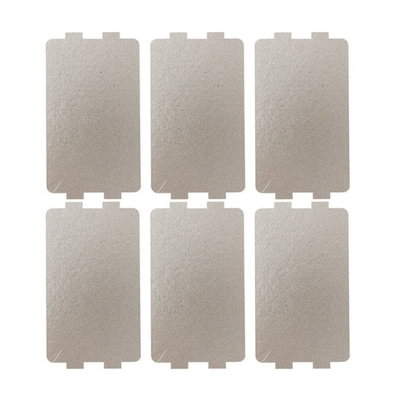 6pcs Microwave Oven Mica Sheet Microwave Heat Insulation Waveguide Cover