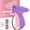 Purple, variant on VALUNE Pink/Orange Handheld Stitch Gun, Quick Clothing Fixer Tagging Gun for Clothes, Comes with 6 Needles, 1000 Black Fasteners and 1000 White Fasteners