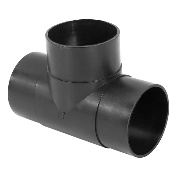 60mm Car Heater Warm 3 Way Air Ducting Elbow Pipe T Shape Outlet Connector Plastic