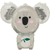 Anagram 28" Koala Bear Foil Balloon, Multicolor