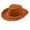 226#Brown, variant on Cowboy Hat,Western Sheriff Costume Hats Wild West Wide Brim Cowgirl Headwear for Men Women Cosplay Party Brown One Size