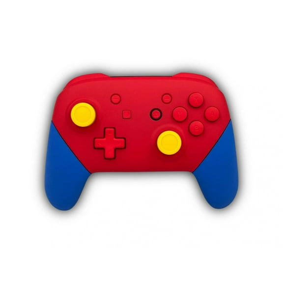 Custom "Passion Red, Blue, and Yellow" NS Pro Controller
