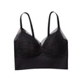 thumbnail image 3 of Otvok Womens Lace Small Middle-Aged and Elderly Underwear Lightweight High Elasticity Bra, 3 of 6