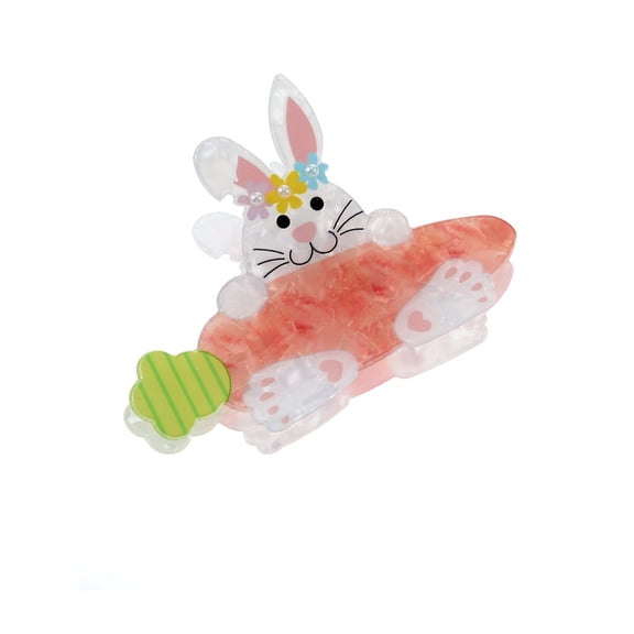 Way to Celebrate Easter Bunny and Carrot Claw Clip, 1 Piece